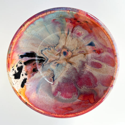 rainbow glaze chunky bowl no.3