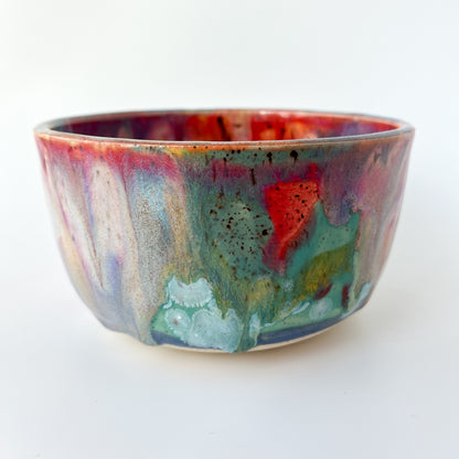 rainbow glaze chunky bowl no.4