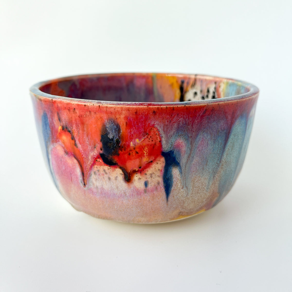 rainbow glaze chunky bowl no.4