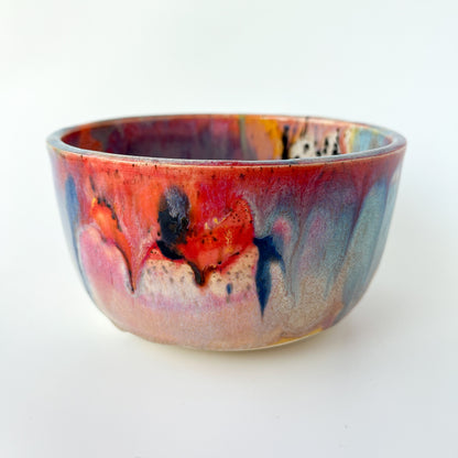rainbow glaze chunky bowl no.4