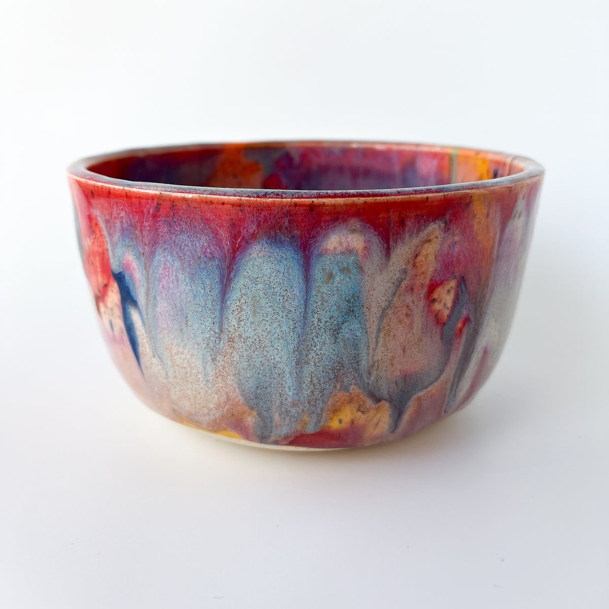 rainbow glaze chunky bowl no.4