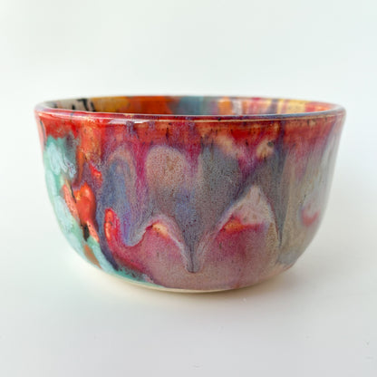 rainbow glaze chunky bowl no.5