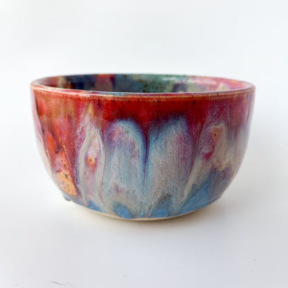 rainbow glaze chunky bowl no.6