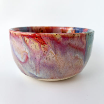 rainbow glaze chunky bowl no.6
