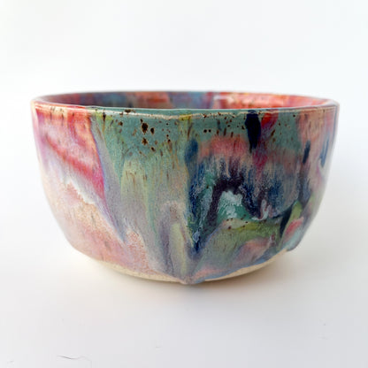 rainbow glaze chunky bowl no.6