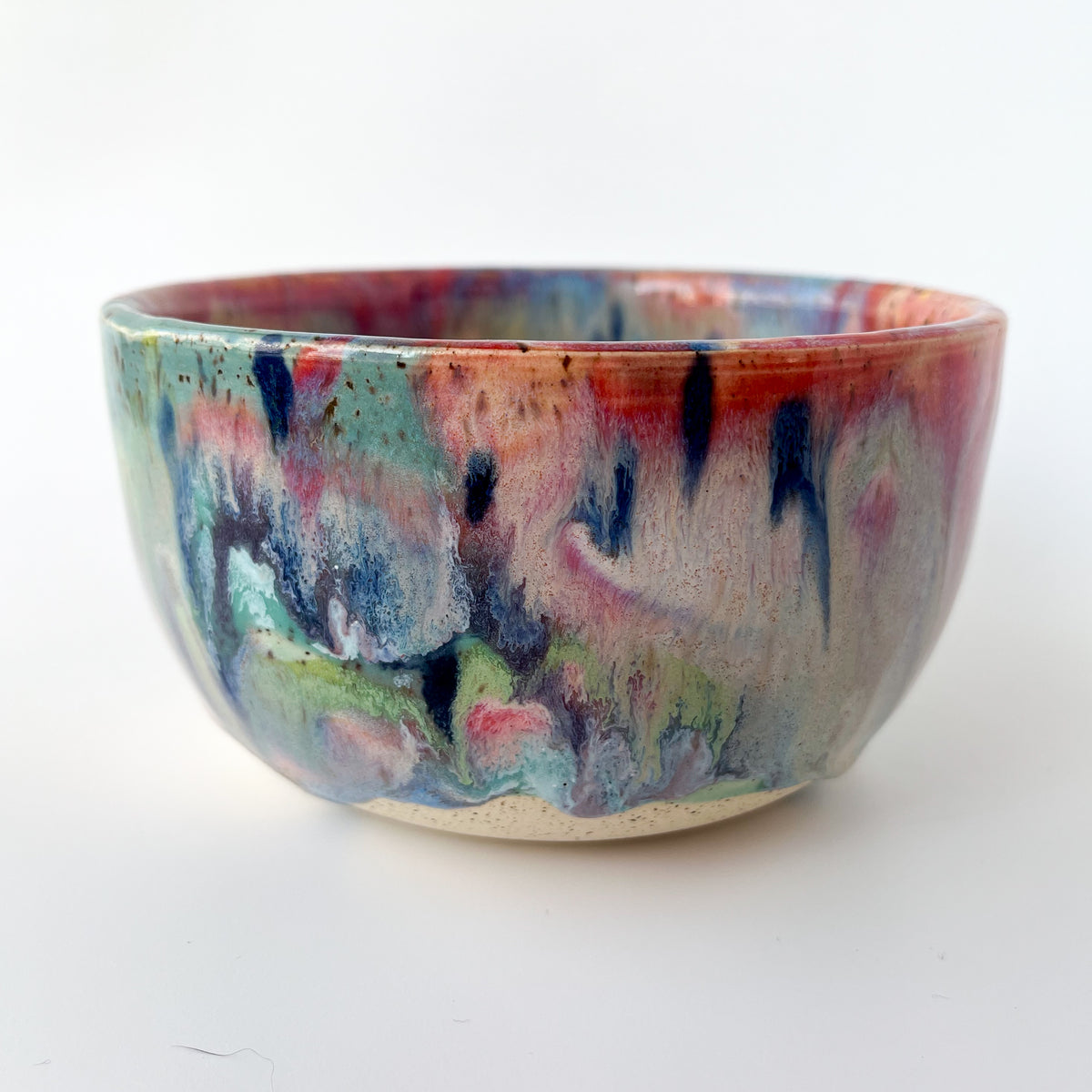 rainbow glaze chunky bowl no.6