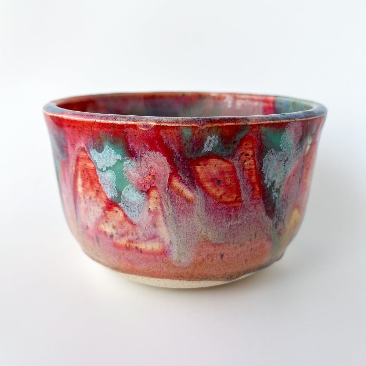 rainbow glaze chunky bowl no.7