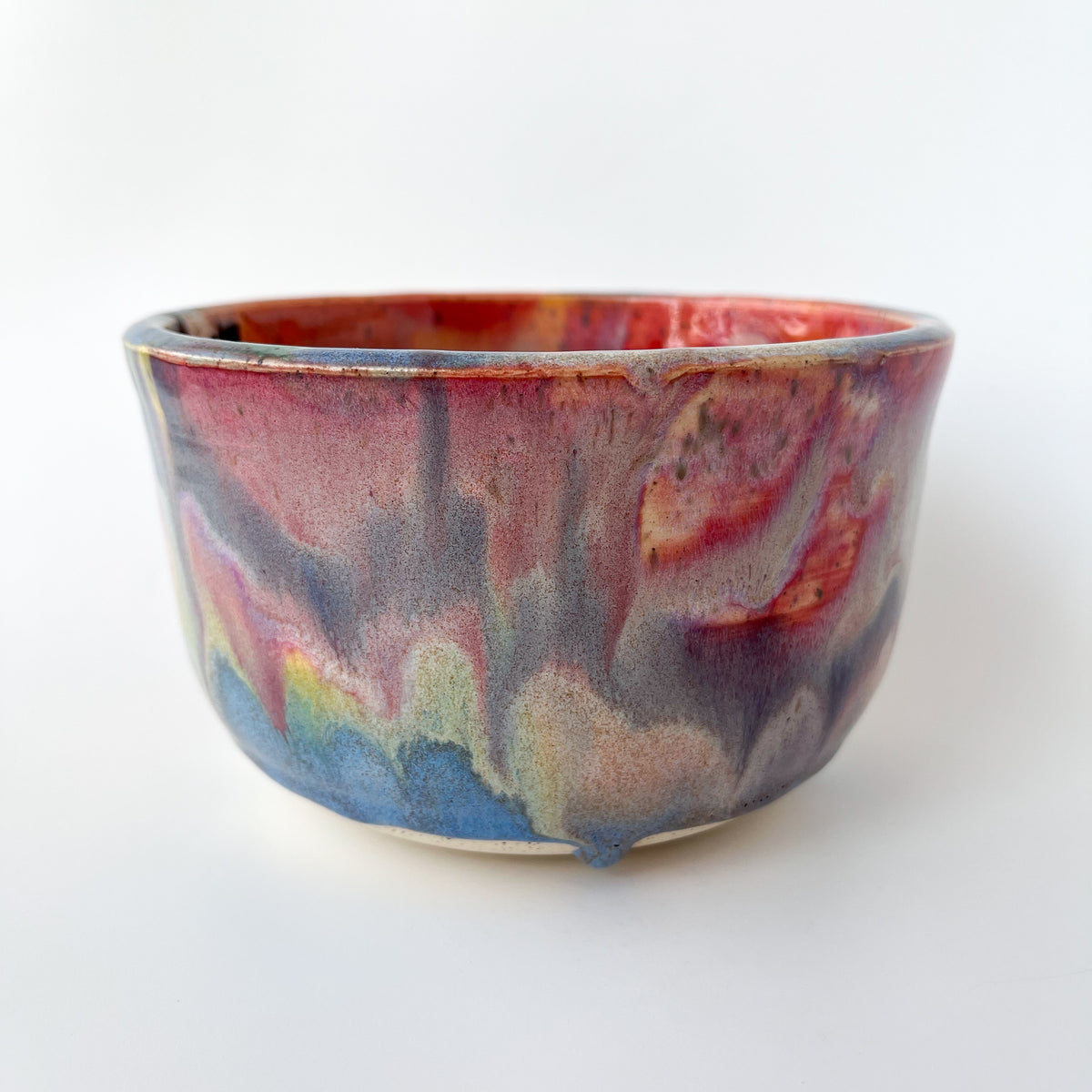 rainbow glaze chunky bowl no.7