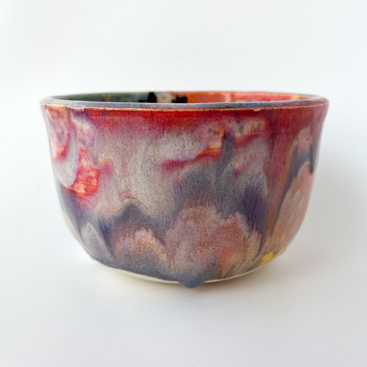 rainbow glaze chunky bowl no.7