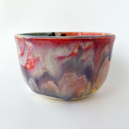 rainbow glaze chunky bowl no.7