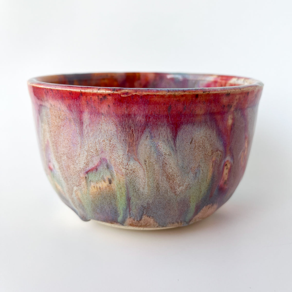 rainbow glaze chunky bowl no.8