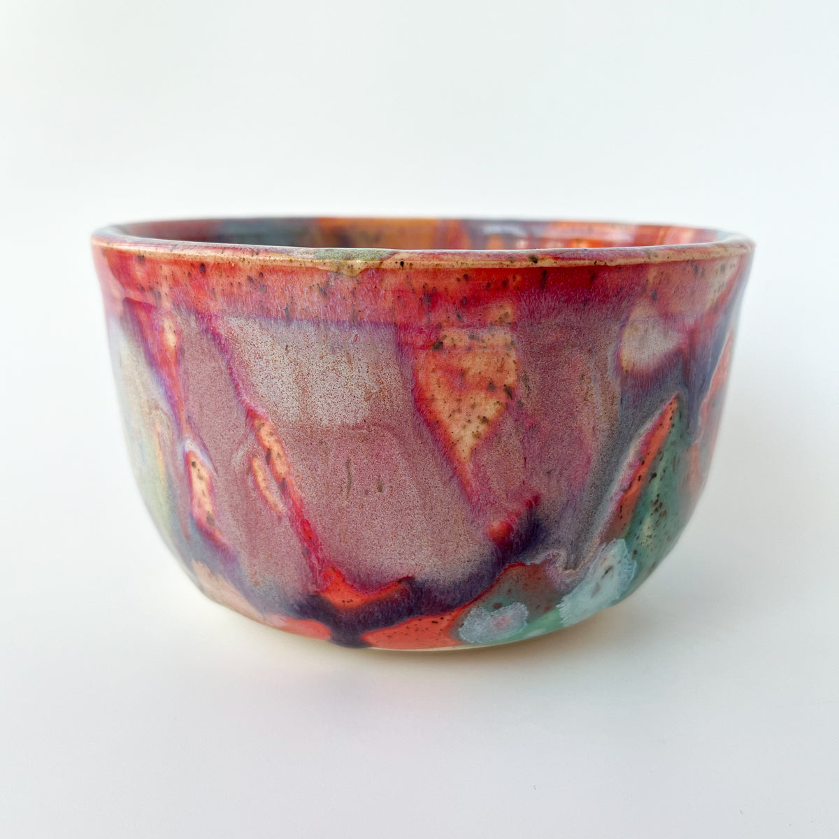 rainbow glaze chunky bowl no.8