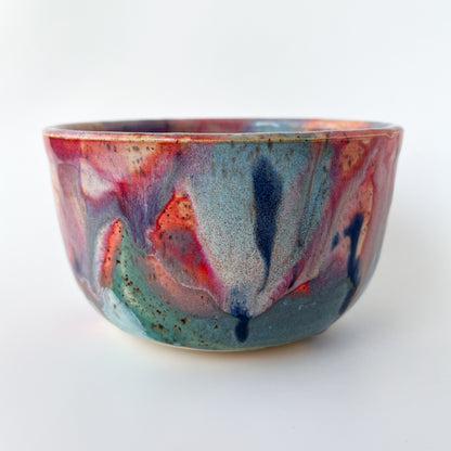 rainbow glaze chunky bowl no.8