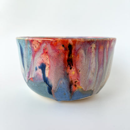 rainbow glaze chunky bowl no.8
