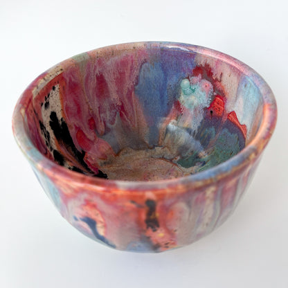 rainbow glaze chunky bowl no.8