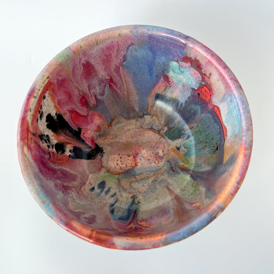rainbow glaze chunky bowl no.8