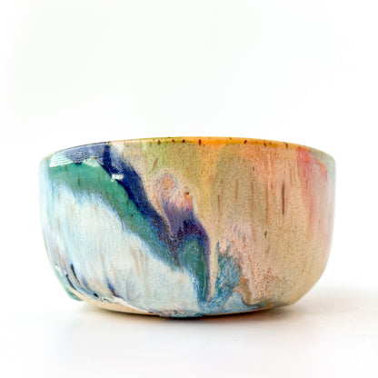 rainbow glaze snack bowl no.4