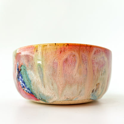rainbow glaze snack bowl no.4