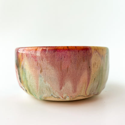 rainbow glaze snack bowl no.10