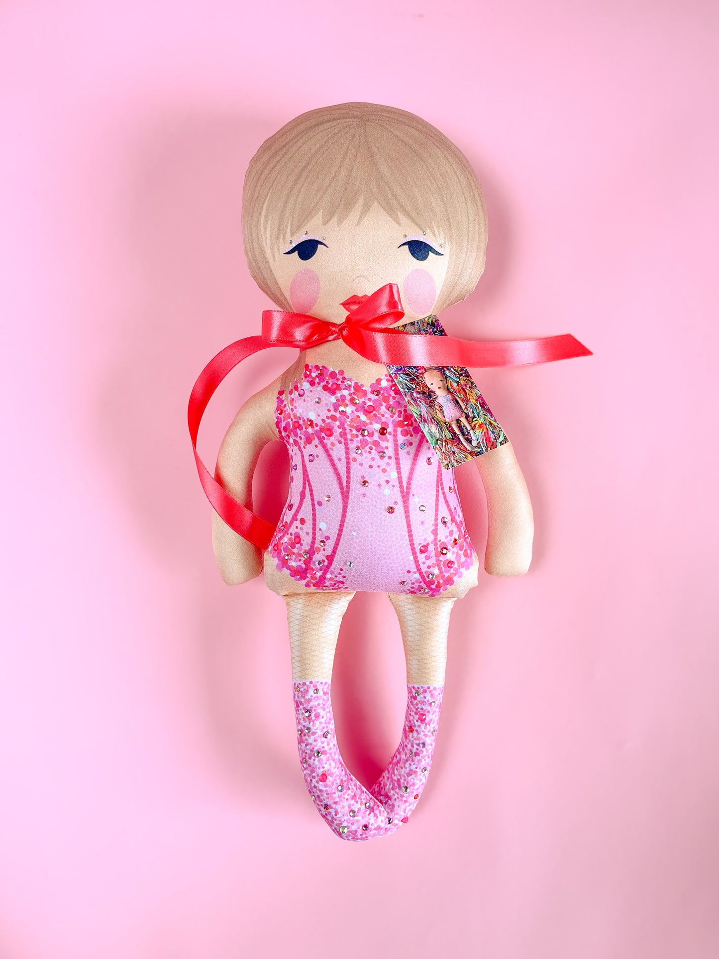 the lover doll in hot pink