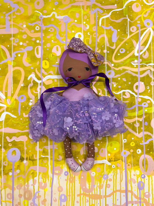 the violet ballerina doll