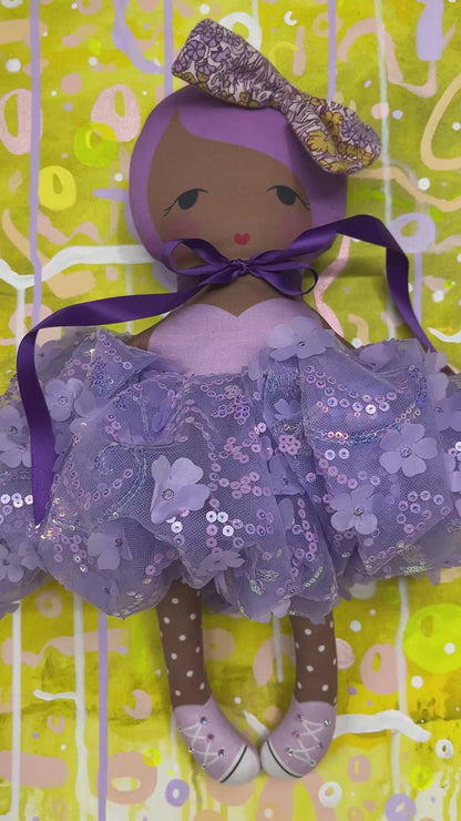 the violet ballerina doll